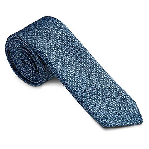 GREIFF Corporate Wear Herren Krawatte Slimline Blau Modell 6918