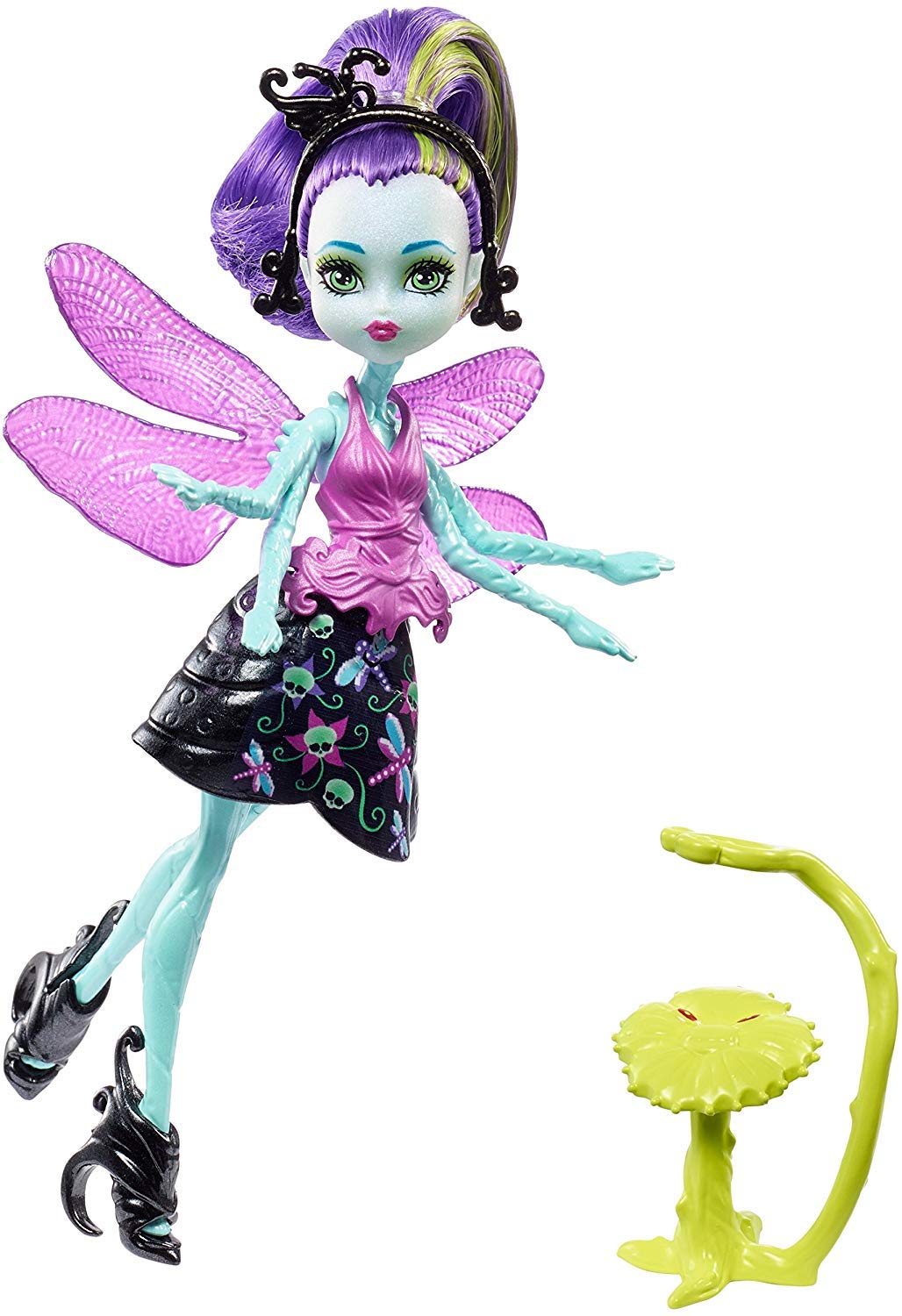 Mattel Monster High FCV48 - Garten-Monsterfreundinnen Insekt Wingrid - Eine Libelle, Puppe