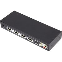 SpeaKa Professional 3 Port HDMI-Switch 3D-Wiedergabe möglich, mit Fernbedienung 3840 x 2160 Pixel (1360279)