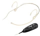 Stagg SUW 12H-BE Drahtloses Headset-Mikrofonset Beige