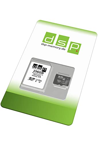 DSP Memory 256GB microSDXC Speicherkarte (A1, V30, U3) für Samsung Galaxy A12