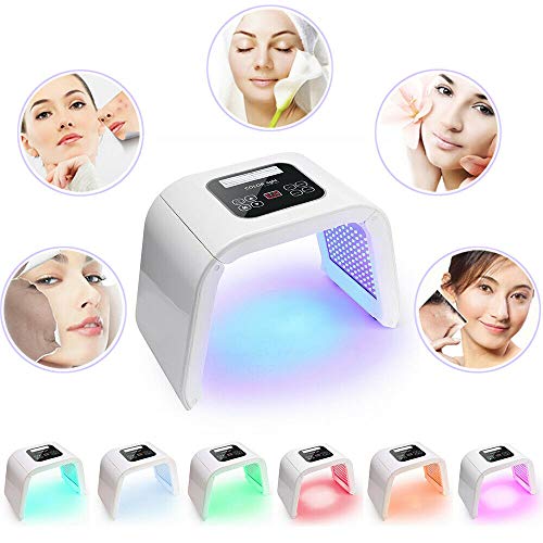7 Farben Photon LED Licht Therapie Gesichtsmaske Therapie Hautpflege PDT Photon Lichttherapie Gesichtsverjüngung Beauty Collagen Facial PDT Gerät