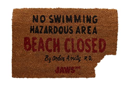 SD toys - Paillasson Jaws - Beach Closed 60x40cm - 8435450233357