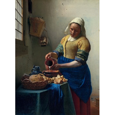 Bluebird Puzzle Johannes Vermeer - Die K�chenmagd, 1658-1661 3000 Teile Puzzle Art-by-Bluebird-60162