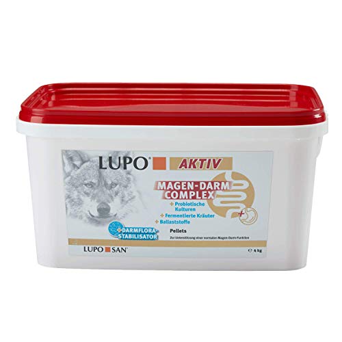 Luposan Lupo Aktiv Magen-DARM Complex - PELLETS (4000g (mindestens 1 Jahr haltbar))