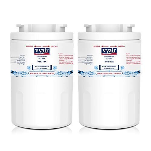 Vyair VYR-13A Kühlschrank-Wasserfilter Kompatibel Mit GE MWF, MWFA, MWFP, GWF, GWFA, GWF01, General Electric SmartWater, Hotpoint HWF, HWFA, MWF, MWFA (2)