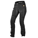 Trilobit Motorrad Damen Jeans,schwarz, 32