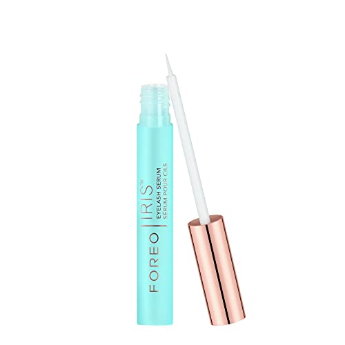 FOREO IRIS Wimpernserum – Volumen, Schutz und Kraft – Wimpernserum Wachstum – Konzentriertes Wimpernserum – Phytokeratin, Arginin und Hyaluronsäure – Ohne Duftstoffe – Alle Hauttypen – 4.3 ml