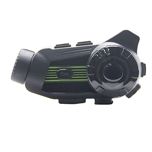 Qtynudy S3 Motorradhelmkamera HD Bluetooth WiFi Motorrad DVR Dashcam Wireless BT 5.1 Helmsprechanlage (1080P)