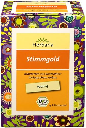 Herbaria Stimmgold Tee bio 15 FB (6 x 24 gr)
