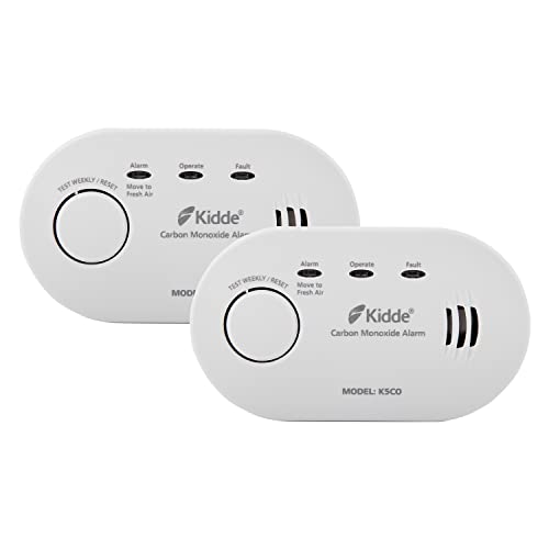 Kidde Lifesaver Carbon Monoxide Alarm 5CO Twin Pack by LIFESAVER