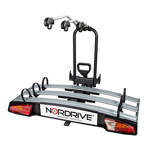 Nordrive N50416 Wave 3 Fahrradträger für Anhängerkupplung - 3 Fahrräder
