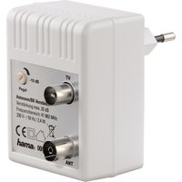 00122498 Antennen-/BK-Verstärker 20dB regulierbar (Weiß) (Versandkostenfrei)