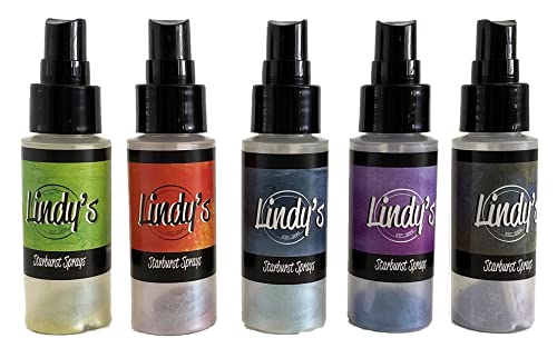 Lindy 's Stamp Gang Tinte Starburst Spray Set 2 Oz Flaschen 5 kg-haunted Halloween