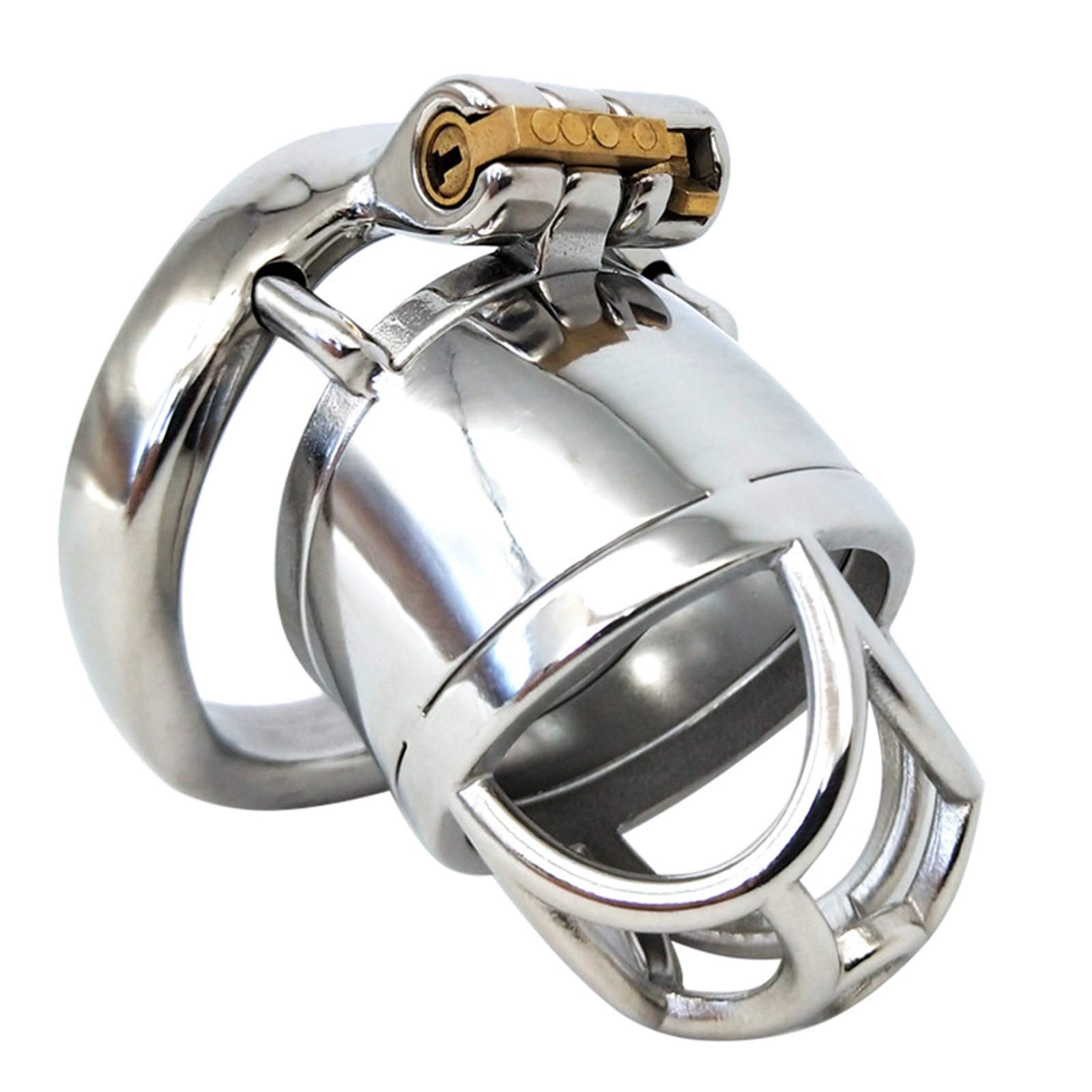 Peniskäfig Keuschheitskäfig Chastity Cage Steel Cock Cage Male Chastity Device,50mm