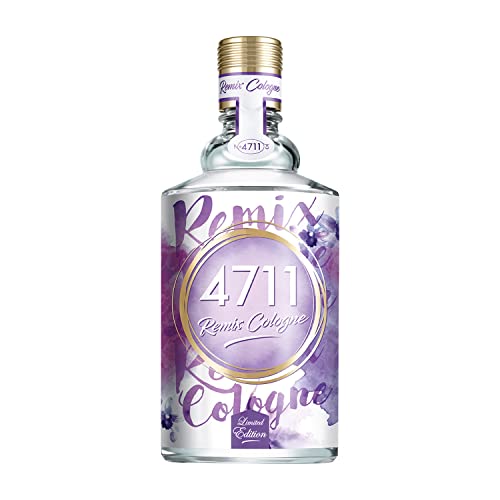 4711® Remix Cologne Lavendel I Eau de Cologne - frisch - floral - unbeschwert - die blühende Frische des Lavendels sommerlich neu ge-remixt! I 150ml Natural Spray Vaporisateur