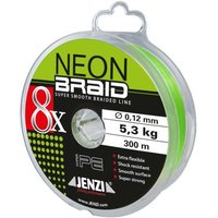 Jenzi Neon-Braid 8x green 300m 0,12