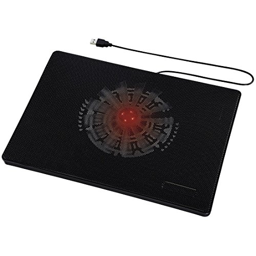 Hama Notebook mit 2 Fans, verstellbar, USB, schwarz