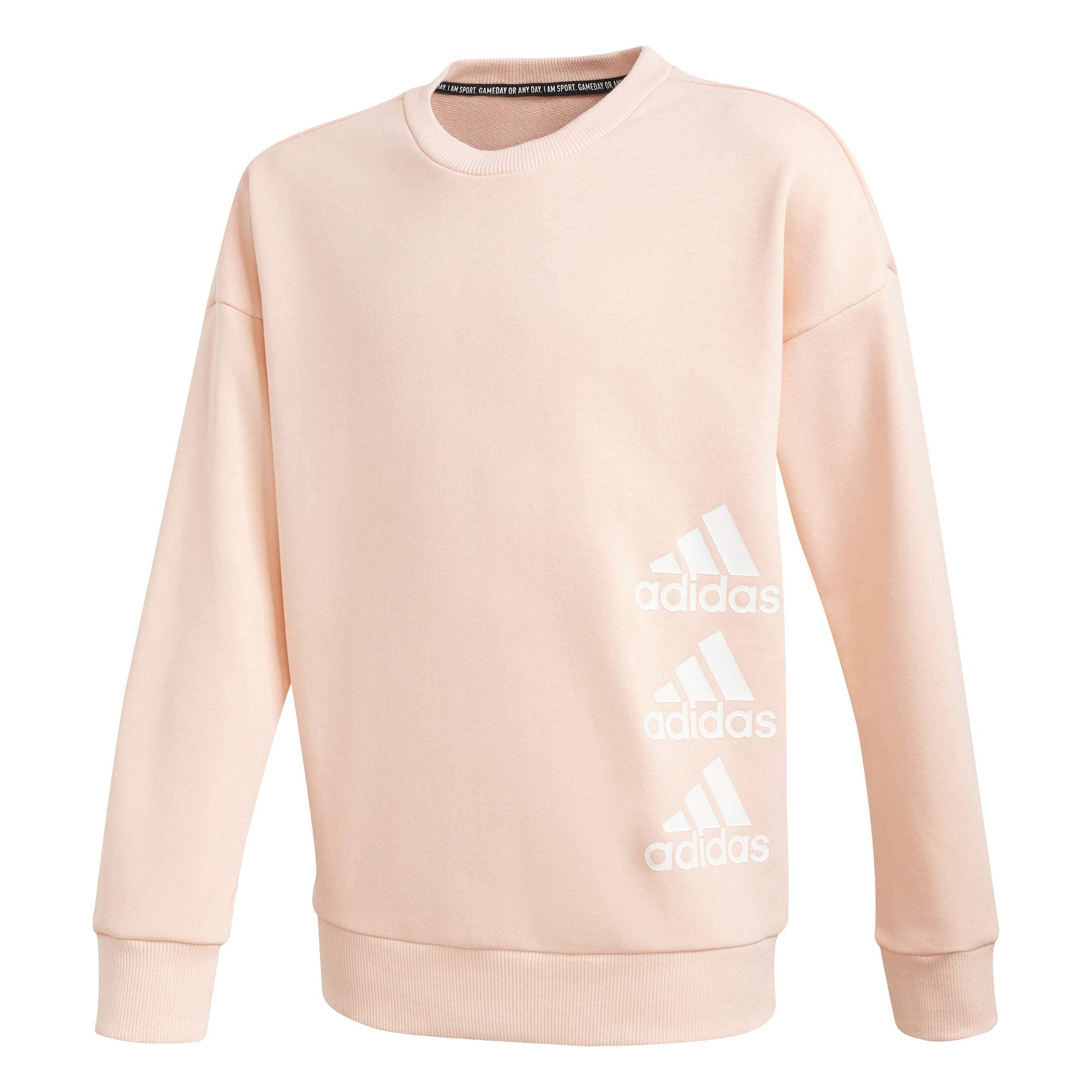 Adidas Mädchen Must Haves Sweatshirt, Hazcor/White, 140