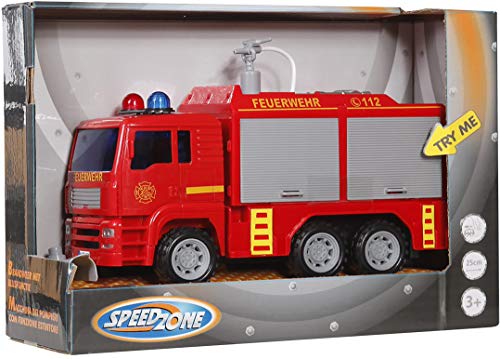 Speed Zone Feuerwehr mit Löschfunktion, Friktion