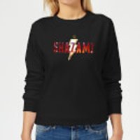 Shazam Logo Women's Sweatshirt - Black - XXL - Schwarz