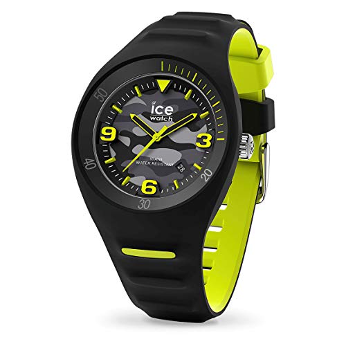 ICE-Watch Herren Quarz Uhr mit Silikon Armband 017597
