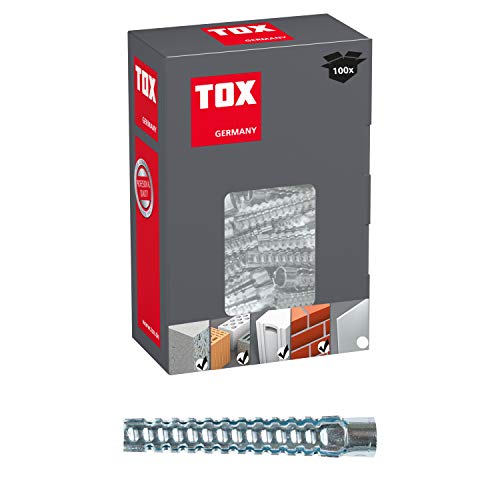 TOX Metallkrallendübel Tiger 6 x 32 mm, 100 Stück, 039100011