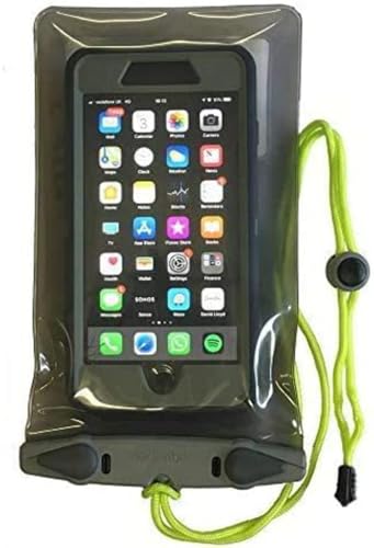 AQUAPAC Smartphone-Tasche Wasserdicht iPhone 6 Plus Case, Grau/Transparent, 20.5 x 11.5 x 2.0 cm, 0.01 Liter, 358