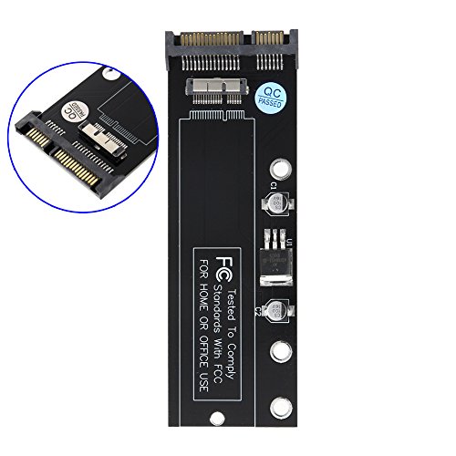 espeedy 12 + 6 Pin SSD HDD zu SATA Festplatte Ersatz Adapter für Apple 2010 2011 MacBook Air A1369 A1370