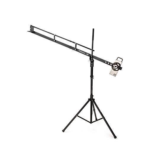 PROAIM 2,7 m Videokamera-Auslegerkran mit Ständer (P-9-TS) für Gimbals, Schwenkneig- und Flüssigkeitskopf, Traglast bis zu 8 kg.