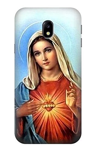 The Virgin Mary Santa Maria Hülle Schutzhülle Taschen für Samsung Galaxy J3 (2017) EU Version
