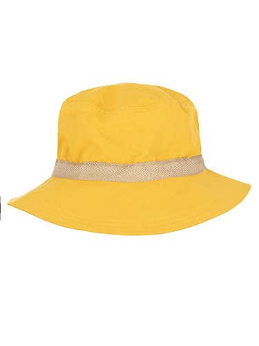 PICKAPOOH Erwachsene/Kinder Bio-Sonnenhut Olaf mit UV-Schutz, Golden Yellow, Gr. 56