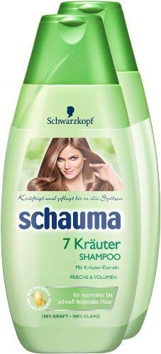 Schauma 7 Kräuter-Shampoo (2 x 400 ml) von Schauma