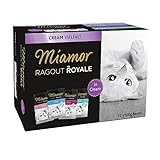 Miamor Ragout Royale Cream Vielfalt MB 12x100g - Sie erhalten 5 Packung/en; Packungsinhalt 1,2 kg