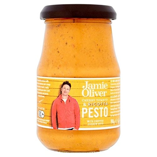 Jamie Oliver Cherry Tomate und Ricotta Al Pesto 190 g (Packung von 6)