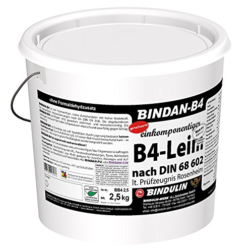 Bindan-B4 (1-Komponenten-B4-Leim) (2,5 Kilogramm)