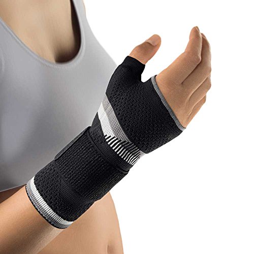 Bort ManuBasic® Plus Handgelenk Bandage Hand Gelenk Stütze Daumen Stabiliserung, Links, XL