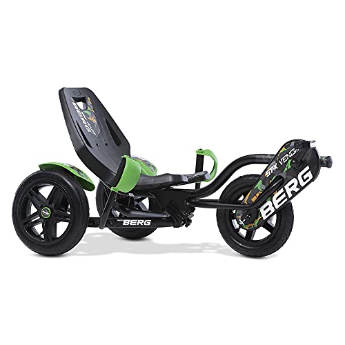 BERG Pedal-Gokart Street-X Venom | KinderFahrzeug, Tretfahrzeug mit hohem Sicherheitstandard, Kinderspielzeug geeignet für Kinder im Alter von 6-12 Jahren
