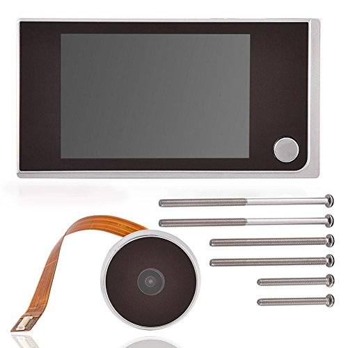 Tosuny Digitaler Türklingel Türspion mit HD-Anzeige Wireless Türkamera Mini Türspion-Viewer 3.5in LCD-Farbbildschirm