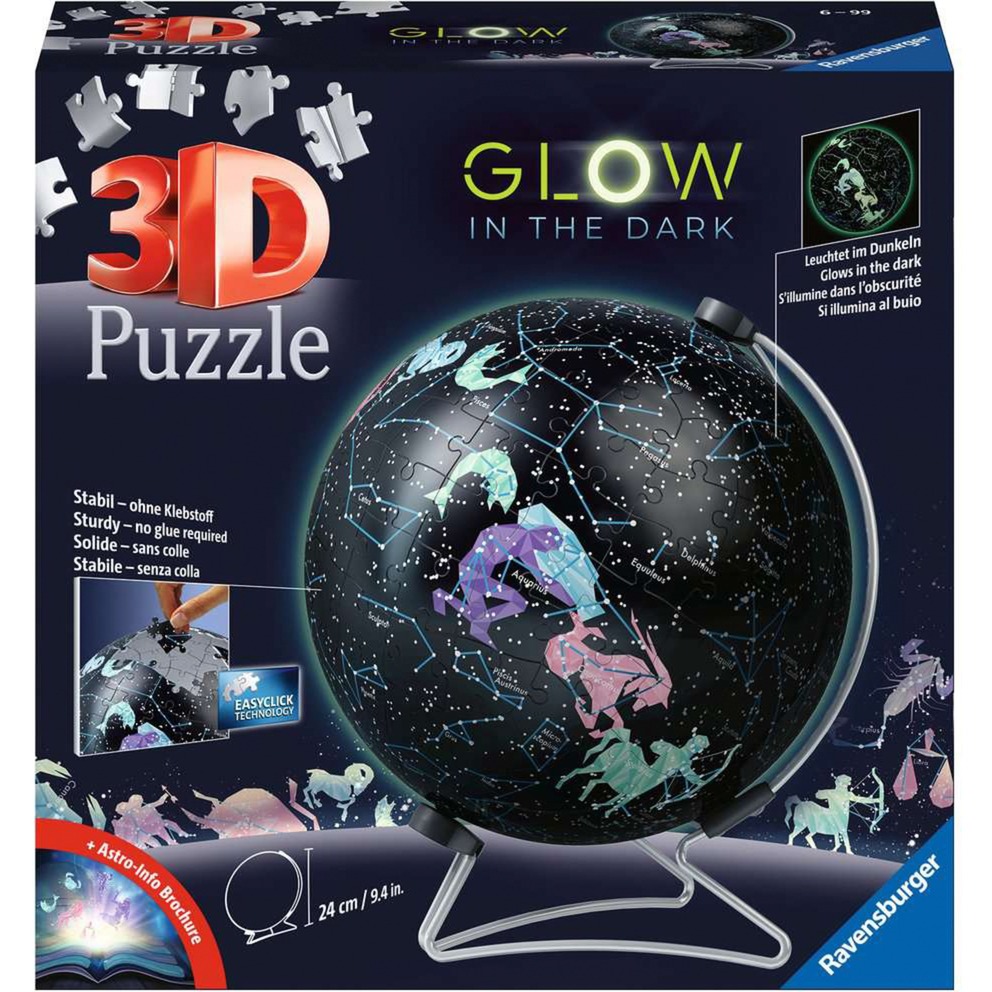 3D-Puzzle Glow In The Dark Sternenglobus