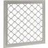 Globel Fenster-Set 1 62 x 62 cm silber-metallic