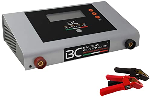 BC Battery Controller X-PRO 130-12V Werkstatt-Ladegerät und professioneller Stabilisator mit automatischer Abschaltung