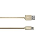 Kanex K157-1160-GD4F Premium DuraFlex Kabel MFi Lightning auf USB, 1,2m gold