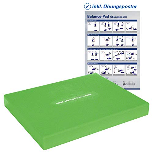 Sport-Tec Balance-Pad, Balanceboard, Koordinationstrainer, Gleichgewichtstrainer, LxBxH 49x39x5,5 cm