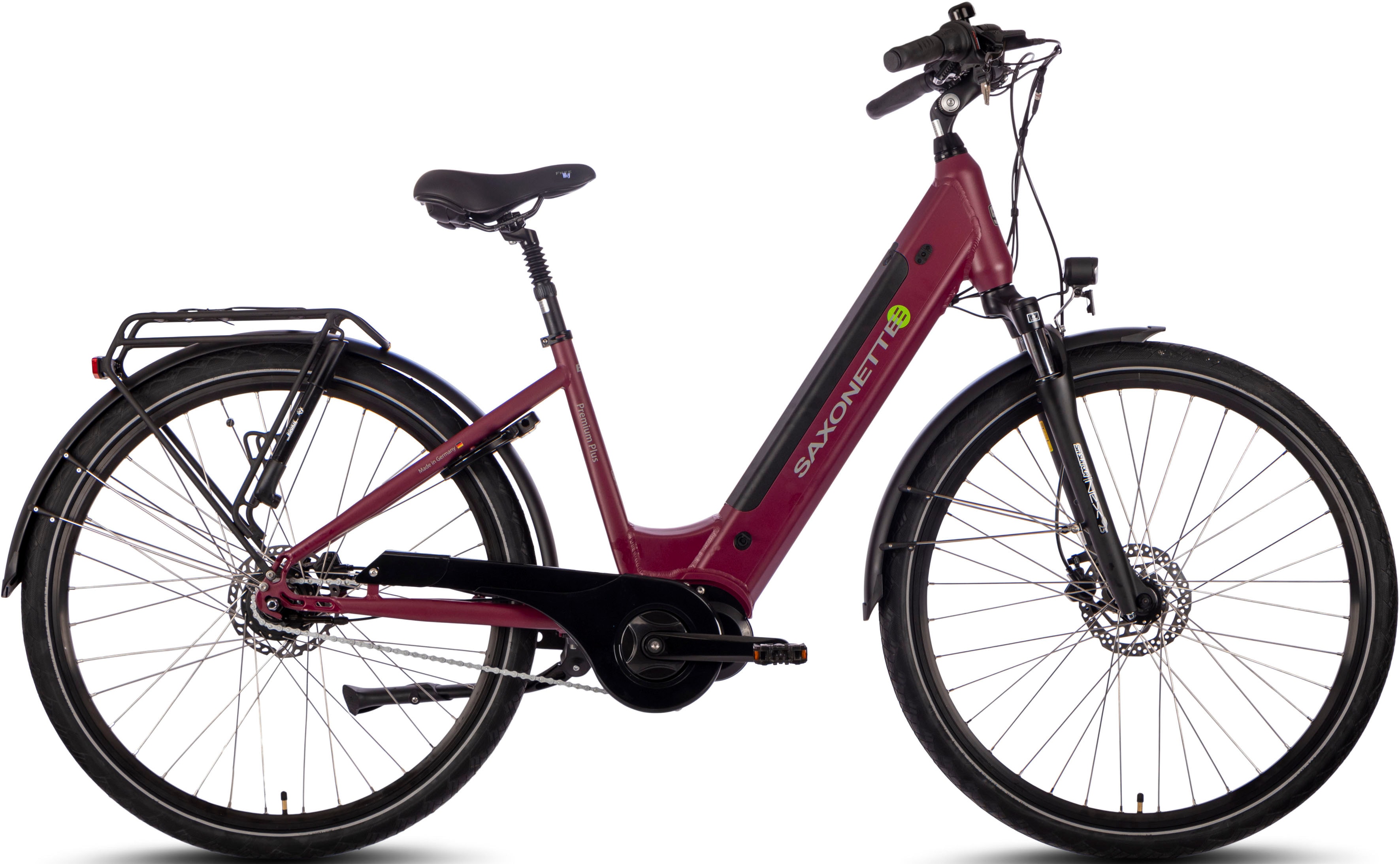 SAXONETTE E-Bike "Premium Plus 3.0", 8 Gang, Mittelmotor 250 W