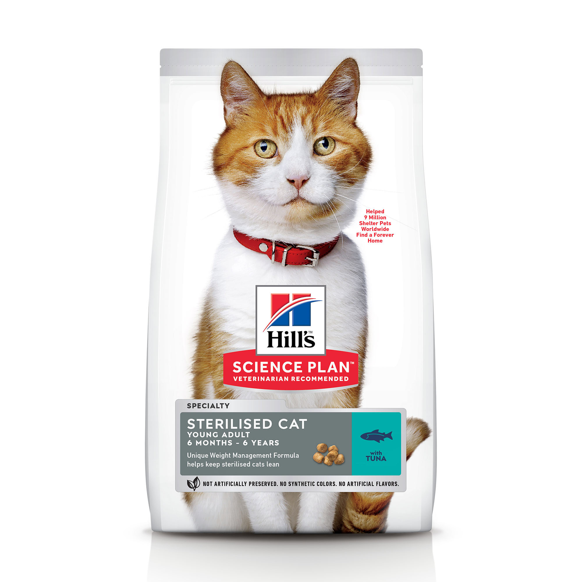 Hill's sterilized Adult Tuna - Dry Food for Adult Cats 7 kg