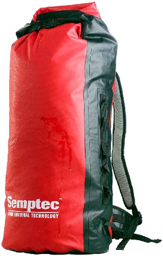 Semptec Urban Survival Technology Packsack: Wasserdichter Trekking-Rucksack aus LKW-Plane, ca. 50 l (Survival Rucksack wasserdicht)