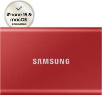 Samsung Portable SSD T7 500GB für PC/Mac (red)