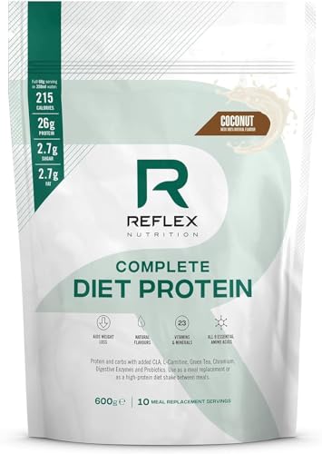 Reflex Nutriton Diät Proteinpulver - 600g, Kokos