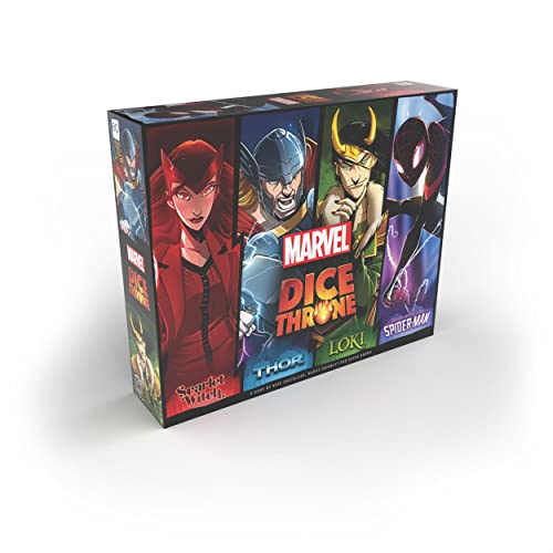 Dice Throne: Marvel Dice Game - 4 Hero Box